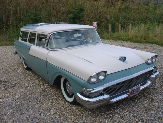 '58 Ford Custom Surf Wagon For Sale